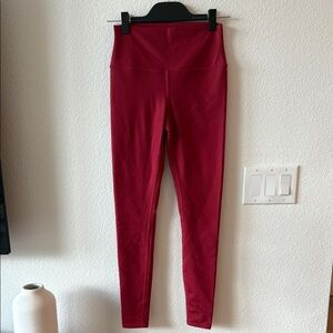 ALO Yoga Bold Red Leggings